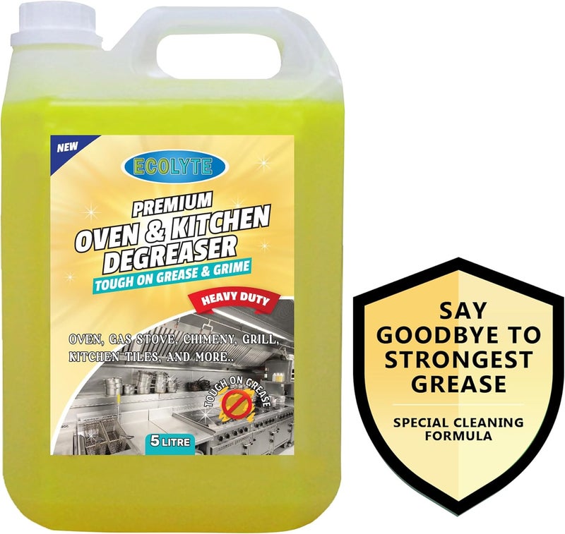 ECOLYTE+ Ecolyte Premium Oven Cleaner and Kitchen Degreaser - 5 Liter - Image 2